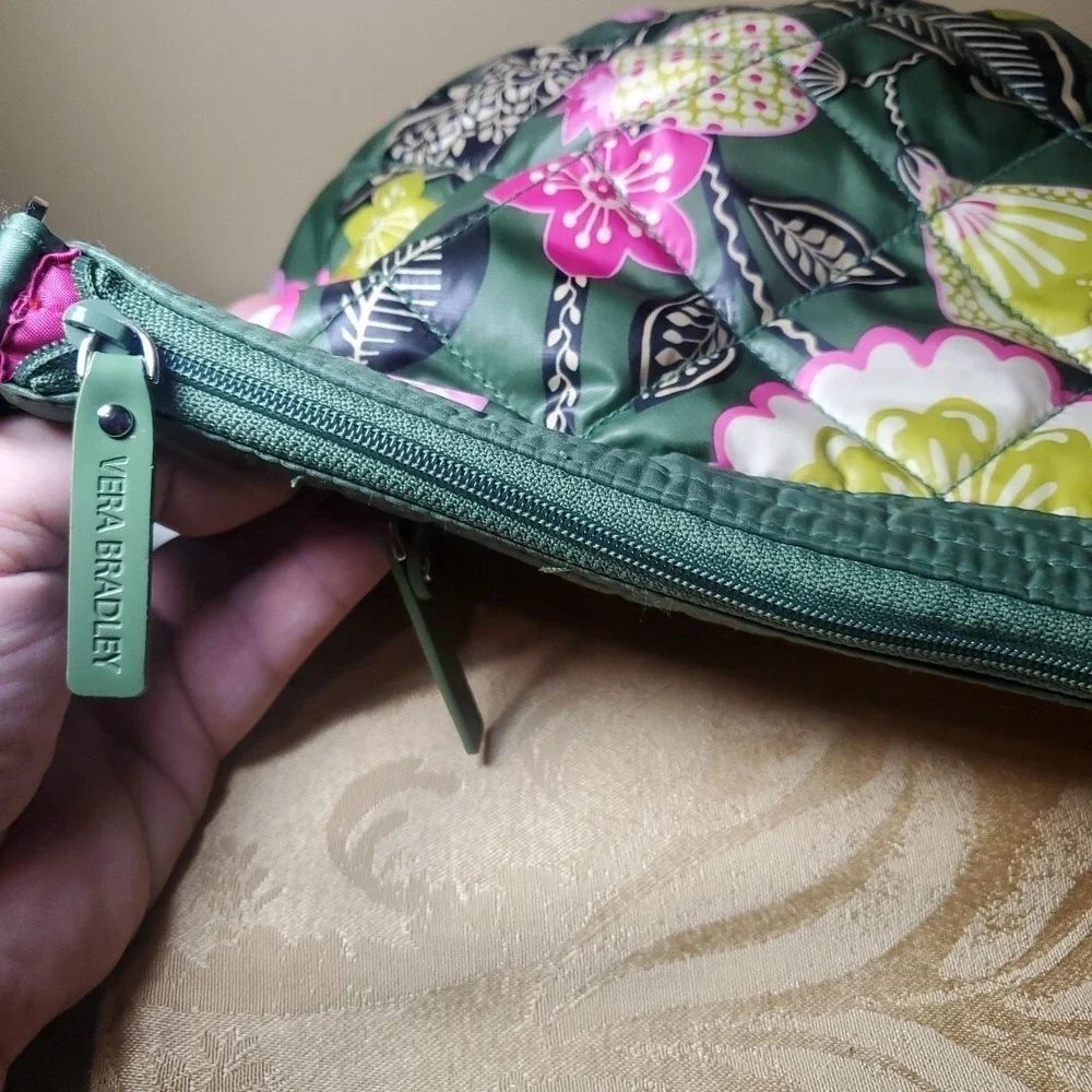 Vera Bradley Puffy Crossbody Shoulder Bag Olivia Pink Retired 2013